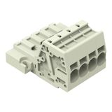 831-3204/109-000 1-conductor male connector; Push-in CAGE CLAMP®; 10 mm²