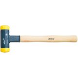 Dead-blow hammer with hickory handle 30x350 mm