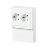 402EL-884 Socket outlet White - Impressivo