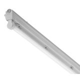 FFL T8 batten luminaires 1x58W ECG IP65 moisture-proof grey