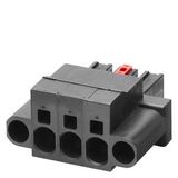 3-pole terminal block for power sup...