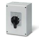 ENCLOSED CHANGE OVER SWITCH 25A 3P IP65