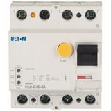 Digital residual current circuit-breaker, all-current sensitive, 63 A, 4p, 300 mA, type S/A