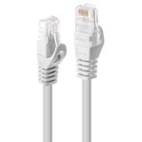 3m Cat.6 U/UTP Network Cable, White RJ45, M/M, 250MHz, CCA