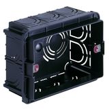 Flush mounting box 3M black