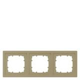 Style, frame 3-fold, 224x 82 mm malt gold