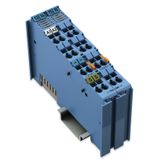 2-channel analog output 4 … 20 mA Intrinsically safe blue