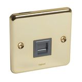 Synergy™ Authentic - Telephone socket British telecom Master Glossy gold