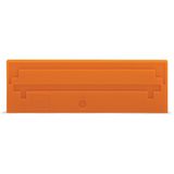 Separator plate 2 mm thick oversized orange