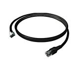 VoIP - Patch Cord Cat.6a, Shielded, black, 7.5m