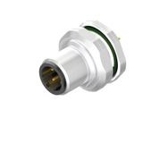 Circular plug connector, installation (PCB connection system), M12, Nu