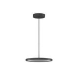 Triac Dimmable Sandy Black Aluminium  & Acrylic   LED 30 Watt 230 Volt  2221Lm 3000K IP20   D: 40 H: 180 cm Adjustable Height