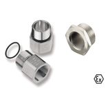 Ex Adaptor (Cable gland), M 40, 1/2" NPT