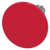 Mushroom pushbutton, 22 mm, round, metal, shiny, red, 60 mm, latching, pull-to-unlatch mechanism, with laser labeling, inscription or symbol Customer-specific selection with SIRIUS