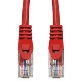 Patchcord RJ45 unshielded, Cat.6, PVC, red, 3.0m