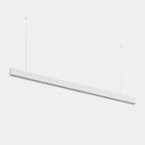 Lineal lighting system Infinite Slim Continuidad Pendant 1680mm 43.1 3000K CRI 90 ON-OFF White IP40 4423lm