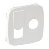 Cover plate Valena Allure - TV socket 0-2400 MHz + RJ 45 Cat. 6 UTP - white