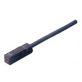 Miniature rectangular Inductive, end face sensing, unshielded, 1.6mm,