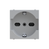 N2233 PL Socket outlet Silver - Zenit