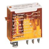 Allen-Bradley, 700-HK General Purpose Slim Line Relay, 8 Amp Contact, DPDT, 24V 50/60Hz