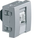 Priza date RJ45 categorie 6 FTP, aluminiu, 2M