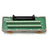 General-purpose I/O terminal block, MIL40 socket, screw clamp, 40 points XW2B0003A