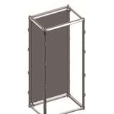 2/10RG4 Switchgear cabinet, Field width: 2, Rows: 14, 2213 mm x 614 mm x 425 mm, Grounded (Class I), Maximum IP54