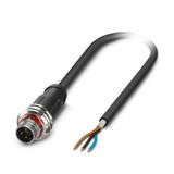 SAC-3P-P12MS/10,0-PUR SH - Sensor/actuator cable