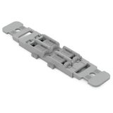 Mounting carrier with strain relief, 2-way, screw mounting