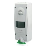 INTERLOCKED SOCKET 2P+E IP44 32A 2h >50V