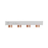 BUSBAR, low voltage, 100 A, AC 600 V, DC 600 V, 22 x 37 x 214 mm, 12P, UL