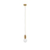 Brass Metal & Clear Glass   LED G9 1x6 Watt 230 Volt   IP20 Bulb Excluded   D: 9.5 H: 120 cm Adjustable height