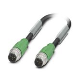 SAC-5P-M12MS/ 2,0-PUR/M12MS SH - Sensor/actuator cable