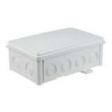Surface junction box N110x180S white
