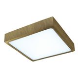 Kaju Surface Mounted LED Downlight SQ 30W Brass