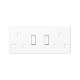 Centre plate 2-gang A2172WWPL