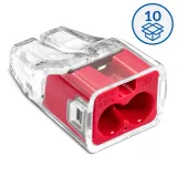 Push-in wire connector SCP2 B10 (bag 10 pcs)