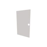 Replacement door, white, 3-row, for flush-mounting (hollow-wall) compact distribution boards