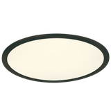 Phoenix LED ceiling lamp 45 cm matt black