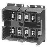 Plug-in base soldering pin connection for printed circuit  3TX4491-2AA00-0KS2