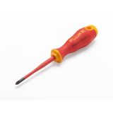 IPHS1 #1 Phillips screwdriver. Certified to 1000 V ac and 1500 V dc.