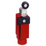 Safety limit switch - plastic - rotary lever - 2NC+1NO - 1 entry tapped Pg 13.5