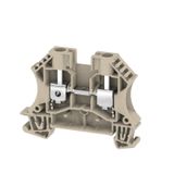 Feed-through terminal block, Screw connection, 6 mm², 800 V, 41 A, Num