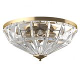 Neoclassic Facet Ceiling Lamp Gold