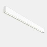 Lineal lighting system Infinite Pro 1136mm Surface Batwing 30.38W LED neutral-white 4000K CRI 80 ON-OFF Grey IP40 4554lm