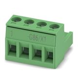 MSTB 2,5/ 4-ST-5,08 BD:G86X1 - PCB connector