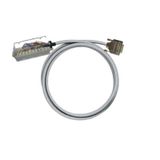 PLC-wire, Analogue signals, 25-pole, Cable LiYCY, 2.5 m, 0.25 mm²