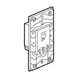 Shaver socket Arteor - 230 V / 120-230 V - 3 modules - magnesium