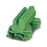 DIN rail connector