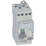 Differential switch DX³-ID high inlet and high outlet screw - 2P 230V~ 40A type AC 300mA - 2 modules